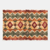 Feuille De Papier Cadeau Luxury Kwanzaa Wrapping Paper Set | Nguzo Saba (Devant 2)