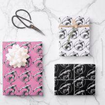 Lyra rose noir gris