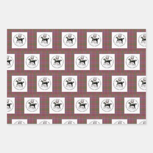 Feuille De Papier Cadeau ma marque (Devant)