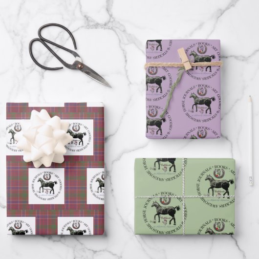 Feuille De Papier Cadeau ma marque (Recto)