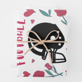 Feuille De Papier Cadeau Ma Saint Valentin est une carte postale Invitation (En situation)