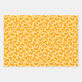 Feuille De Papier Cadeau Macaroni et Motif de fromage (Devant)