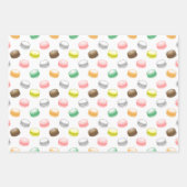 Feuille De Papier Cadeau Macarons Sweet 16 anniversaire (Devant 2)