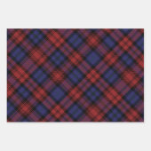 Feuille De Papier Cadeau MacLachlan Tartan Plaid Motif Holiday (Devant)
