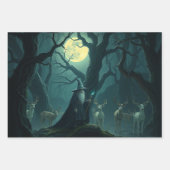 Feuille De Papier Cadeau Magicien (Devant 3)