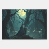 Feuille De Papier Cadeau Magicien (Devant 3)