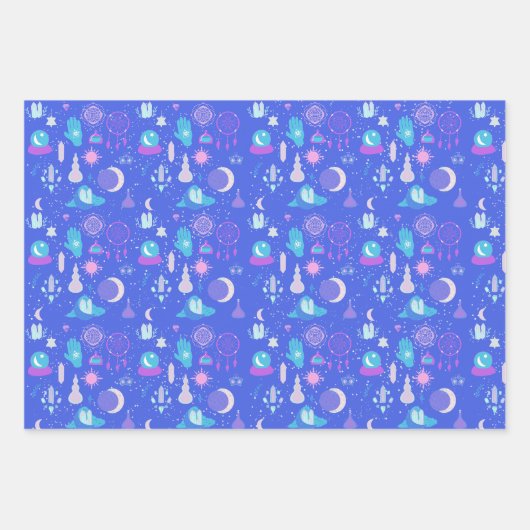 Feuille De Papier Cadeau Magie (Devant 2)