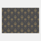 Feuille De Papier Cadeau Magie sacrée païenne (Devant 2)