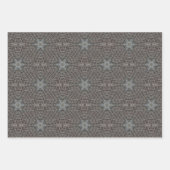 Feuille De Papier Cadeau Maillage métallique (Devant 3)