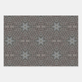 Feuille De Papier Cadeau Maillage métallique (Devant 2)