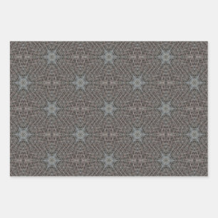 Feuille De Papier Cadeau Maillage métallique