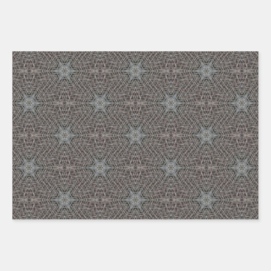 Feuille De Papier Cadeau Maillage métallique (Devant)