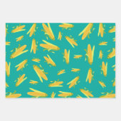 Feuille De Papier Cadeau Maïs Sur Le Motif Cob (Devant 3)
