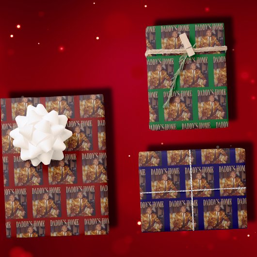 Feuille De Papier Cadeau Maison Blanche de Trump Daddy | Trump Gift