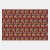 Feuille De Papier Cadeau Maison Blanche de Trump Daddy | Trump Gift (Devant)