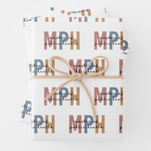 Feuille De Papier Cadeau Maîtrise en santé publique du MPH