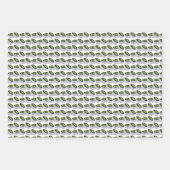 Feuille De Papier Cadeau Maki japonais Sushi Rolls Thon épicé Avocado (Devant)