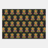 Feuille De Papier Cadeau Maligayang Pasko Philippines Noël Philippines (Devant)