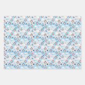 Feuille De Papier Cadeau Manchots mignons (Devant 3)