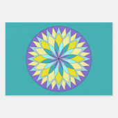 Feuille De Papier Cadeau Mandala (Devant 2)