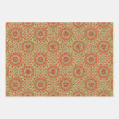 Feuille De Papier Cadeau Mandala - Couleurs assorties (Devant 3)