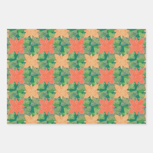 Feuille De Papier Cadeau Mandala Motif designs (Devant 2)