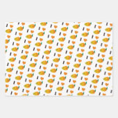 Feuille De Papier Cadeau Mango de Noël Cute Kawaii (Devant 2)