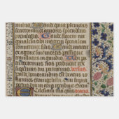 Feuille De Papier Cadeau Manuscrit éclairé (Devant 2)