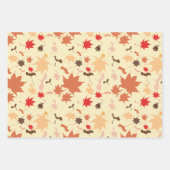Feuille De Papier Cadeau Maple autumn leaves (Devant 2)