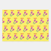 Feuille De Papier Cadeau Maracas (Devant 3)