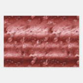 Feuille De Papier Cadeau Marbre vert émeraude (Devant 2)