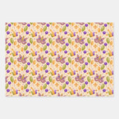 Feuille De Papier Cadeau Mardi Carnaval Mardi Gras Mardi (Devant 2)