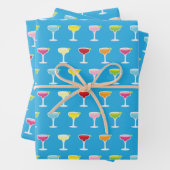 Feuille De Papier Cadeau Margaritas (En situation)