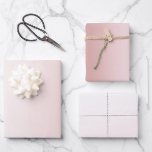 Feuille De Papier Cadeau Mariage blanc broché