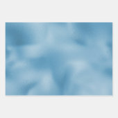 Feuille De Papier Cadeau Mariage bleu turquoise (Devant)