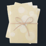 Feuille De Papier Cadeau Mariage élégant à motif bokeh or<br><div class="desc">Offrir un cadeau de mariage dans un motif bokeh or faux rend la présentation incroyable. Idéal pour les jeunes mariés,  les douches de mariée,  les mariages,  les nouveaux foyers,  les fêtes de fiançailles,  et plus encore.</div>