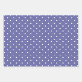 Feuille De Papier Cadeau Mariage Floral rose très Peri (Devant 2)