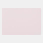 Feuille De Papier Cadeau  Mariage Rose  (Devant)