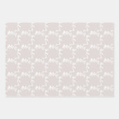 Feuille De Papier Cadeau Mariée (Devant 3)