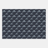 Feuille De Papier Cadeau Marlin Motif Bundle (Devant 2)