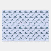Feuille De Papier Cadeau Marlin Motif Bundle (Devant)