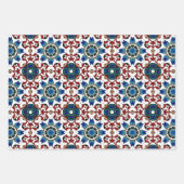 Feuille De Papier Cadeau , marocain, mosaïque, turc, (Devant 3)