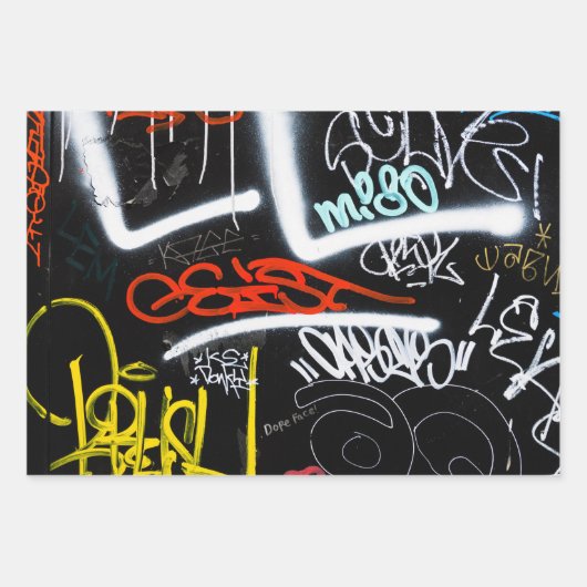 Feuille De Papier Cadeau marqué (Devant)