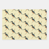 Feuille De Papier Cadeau Martin-pêcheur asiatique (Devant)