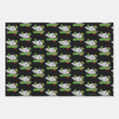 Feuille De Papier Cadeau MARVIN THE MARTIAN™ I Laser Humains (Devant 2)