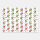 Feuille De Papier Cadeau Matte de Noël 19" x 29" (Devant)