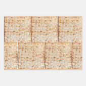 Feuille De Papier Cadeau Matzah (Devant)