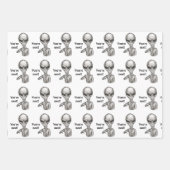 Feuille De Papier Cadeau Mauvais Alien, Tu es le prochain ! (Devant 2)