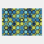 Feuille De Papier Cadeau MCM de chaux et bulle aquatique (Devant 3)