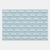 Feuille De Papier Cadeau Médecin adjoint PA Graduation (Devant)